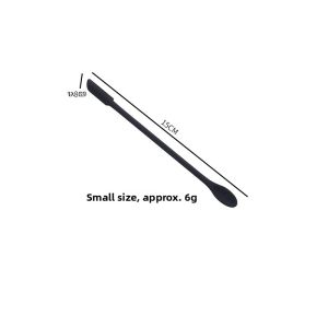 Mini Silicone Spatula Double Headed Mixing Spoon Long Handle Jam Bottle Cream Jar Scraper Kitchen Cooking Baking Tools