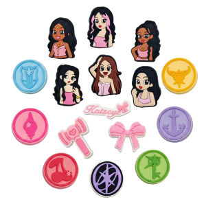 Hot Toys | 16/50/100pcs Music Shoe Charms KATSEYE for Shoe Accessories Dreations for Sandals Sneaker Classic Clog Kids X-mas Gifts