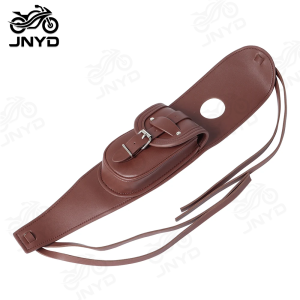 JNYD Motorcycle Synthetic Leather Fuel Tank Cap Cover Panel Bag For Harley Sportster XL 883 1200 Models