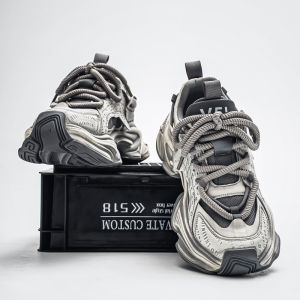 Mens Sport Shoes Old Dad Trendy Heightening Thick Bottom Worn-In Style Fall 2025 New Golssou Fashion Casual Sneakers