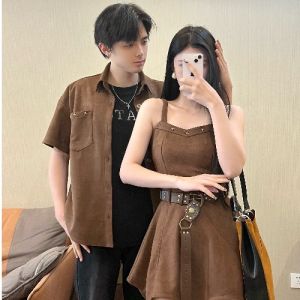 XILANDUO | Cute Matching French Design Dress and Shirt