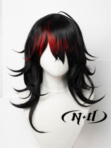 Vox Akuma VTuber Virtual Idol Cosplay Wig Styling Version Ready Stock Cosplay Accessories Hair Replacement Wig