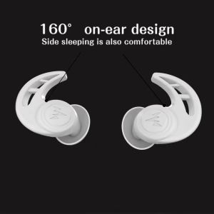 Penyumbat Telinga Anti-Bising 3 Lapisan Tidur Nyenyak Menyerap Suara Bising Dengan Earplug Kedap Suara