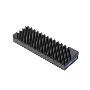 Tản Nhiệt SSD M.2 2280 Bằng Nhôm Nguyên Khối Kèm Miếng Đệm Silicon Dẫn Nhiệt Dùng Cho SSD NVME NGFF Tương Thích Với Bo Mạch chủ/PS5