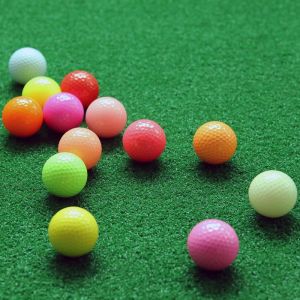 PGM 20/PCS Golf Ball Two Piece Ball Professional Practice 2 Layer Multi-color Raining Balls