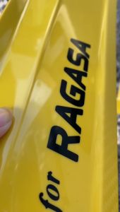 (SEPASANG) TALANG AIR TRUK RAGASA WARNA KUNING MODEL GIGA LENTUR KUAT & ANTI PECAH