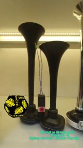 Kèn hơi rơ le điện tử Kelma xịn Italy dùng cho xe có sẵn bình hơi 12v-24v - Lazada