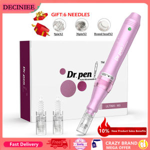 Wireless Electric Dr Pen Ultima M7 Professional Derma Pen Nano Tatoo Machine With 8 Pcs Cartridge Mesotherapy Skincare Tool SPA Care Skin Tightening