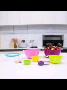 ล้างผักล้างผลไม้ ทนทาน แขวนได้เก็บง่าย ตะกร้าล้างผัก ตะกร้าสะเด็ดน้ำ 2ชั้น 2in1 กะละมังล้างผัก ชุดตระกร้ากรอง