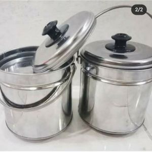 GROSIR COD MURAH 2 PCS RANTANG SAYUR / KUAH SOTO STAINLES