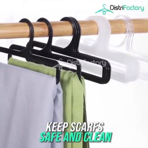 Hanger Tudung Bawal Hanger Shawl Penyangkut Multifunctional Scarf Hangers Transparent