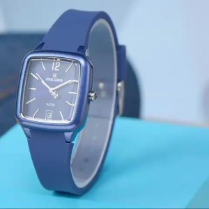 Jam Tangan Original Wanita Jonas Jasmin 2287 Analog Tanggal Karet Rubber