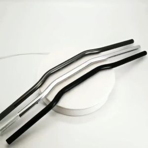 【24 Hours Delivery】22MM Universal Motorcycle Refit Handlebar Retro Black Modified Handle Bars for Motorbike Classic Scooter Handlebars Motor Bar