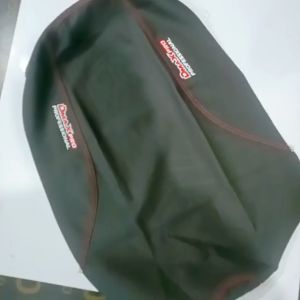 Vỏ bọc yên xe đa năng Dmax Pro gắn xe máy 4D viền đỏ chắc chắn dành cho xe số