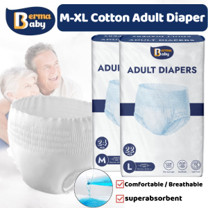 M/L/XL Disposable Lightweight Breathable Strong Absorption Leak-Proof Adult Diaper