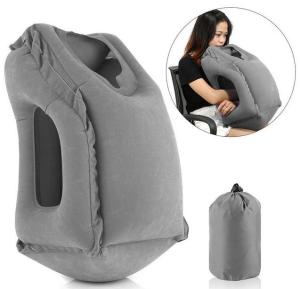Sentexin หมอนท่องเที่ยวแบบพกพา Air Soft Cushion สําหรับกลางแจ้ง / Office Napping / Camping