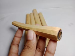 once pipa rokok kayu kemuning gading model segi8