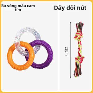 7o | Đồ Chơi Gặm Dây Chống Bị Hỏng Cho chó Con và Tất Cả Các Kích Cỡ chó
