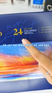 Bút Chì Màu Gốc Dầu Hộp Thiếc Chuyên Nghiệp Deli - 24/36/48/72 Màu Đậm Mịn Vẽ Thiết Kế Phác Họa Tô Màu Mực Pigment Gốc Dầu Cao Cấp - Lazada