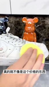 White Shoes Cleaning Cream Paste Multi-purpose Sneaker Boots Car Seat Sofa Magic Cleaning Polish Wax Dirt Stain Cleaner