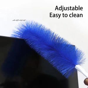 Bendable Fan Brush Microfibre Duster Household Air Conditioner Furniture Car Cleaner Dust Remover Cleaning Tool