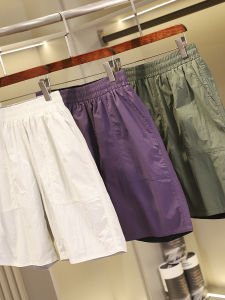 Quần Short Thể Thao Nam Mùa Hè Thoáng Khí Nhanh Khô Hai Mặt Nhẹ Lưới Thoáng Khí Thấm Mồ Hôi Quần Short Năm Mảnh