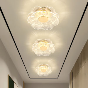Creative round Corridor Lights Entrance Hall Light LED Balcony Light Modern Minimalist Coat Closet Embedded Spot Light