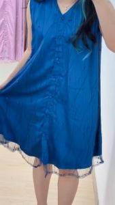 6049 Ningie Tile Midi Dress Pesta CNY Dress Cheongsam