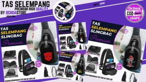 Tas Selempang Anti-Air & Clutch Bag Pria Wanita