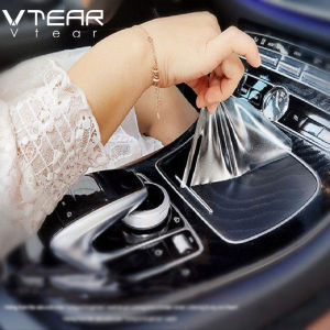 Vtear For Benz GLA GLA180 GLA200 GLA220 2020-2023 Car TPU central control protective film Steering wheel film Navigation transparent soft film Automotive interior accessories