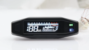 V2Z Newest Motorcycle Speedometer Oil Gauge Tachometer Universal Digital Meters Instrument Cluster Turn Signal Light Indicator