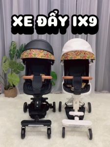Xe Đẩy 2 Chiều Gấp Gọn Cao Cấp V-BABY IX9 - Tặng Đệm Và Màn Che