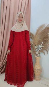 GAMIS BRUKAT SHABBY ANAK TANGGUNG USIA 11-12 TAHUN