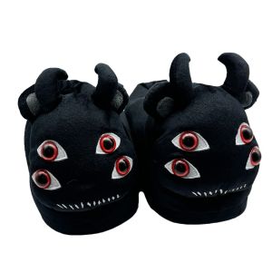 Cross-Border Bestseller: Diablo Series Toys - Dark Doll Series Plush Slippers (Indoor & Outdoor Use) | Killstar  LXF