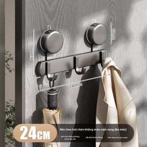 YNQN | Góc Treo Cửa Phòng Tắm Dán Chân Không Không Cần Khoan