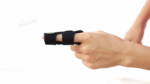 Finger Splint [SG Seller] Trigger Finger Stabilizer Built-in Aluminum Support Broken Sprain Fingers Corrector Holder