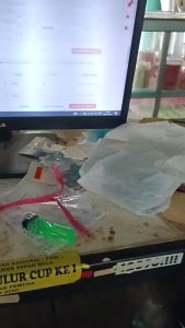 stiker STICKER kaligrafi pintu jendela kaca dingding mesjid mushola
