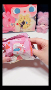 [Ready Stock] 16 PCS genuine Bunny and Bear Time Glitch MINI blind box
