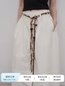 Thắt Lưng Dệt Thủ Công Nhiều Màu Sắc Veega Sang Trọng Lịch Sự Retro Texture Rope Thắt Lưng Thắt Eo Bằng Da Thắt Lưng Thời Trang Cho Nữ