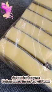 BUSA CUCI PIRING SEBAGUNA/BUSA INOAC/ROYAL FOAM UKURAN 19x9x4cm/ FOAM WASH TEBAL SPONGE/1 PCS