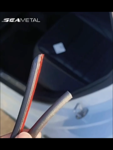 SEAMETAL Car Door Rubber Seal Soundproof B Pillar C Pillar Rubber Seal Strip Universal Getah Pintu Kereta
