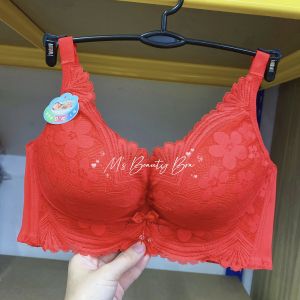🇲🇾 Ready Stock High Quality 3CM Push Up Bra（No Wired）（3 Hooks）（Span Tebal-3cm）（AB Cup）
