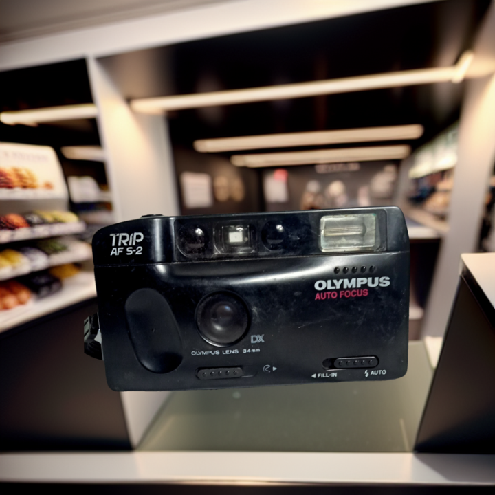 Kamera Legend Vintage Olympus Auto Focus Trip AF S-2 35mm Film Camera 34mm Lens