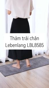 Thảm lau chân Lebenlang LBL8585 thảm nhà bếp thấm hút nước đế cao su chống trơn - hàng chính hãng