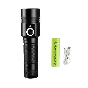1000000LM High Power LED Flashlights USB Rechargeable Powerful Flash Light Torch Zoom Hand Light Outdoor Camping Fishing Lantern