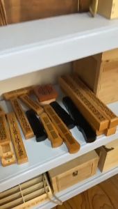 Retro Hollow carved Incense Holder Handcraft Bamboo Incense Box Censer Ash Catcher Desktop Ornament