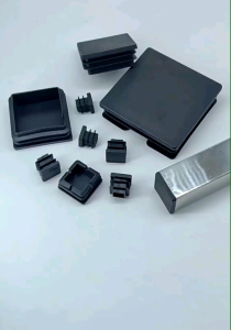 (แพ็ค 10 ชิ้น) พลาสติกปิดเหล็กกล่อง (ขนาด 1/2" - 2") - พลาสติกรองขาโต๊ะ จุกปิดเหล็กกล่อง