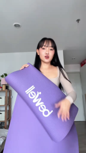 เสื่อโยคะหญิงออกกำลังกายที่บ้านพิเศษขยายหนากันลื่นเสื่อหอพักเต้นแอโรบิกเสื่อโยคะ