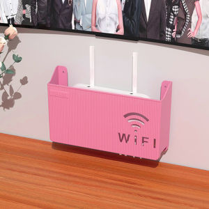 Wireless Wifi Router Shelf Storage Box Wall Hanging Abs Plastic Organizer Box Cable Power Bracelet Organizer Box Home Decor New