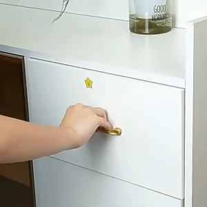 Chốt khóa vô hình từ tính cho tủ ngăn kéo bàn (01 khóa nam châm kèm 4 chốt)